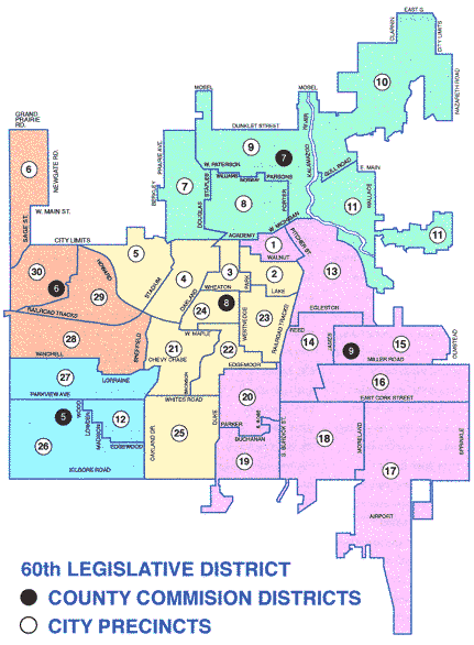 City of Kalamazoo Precincts